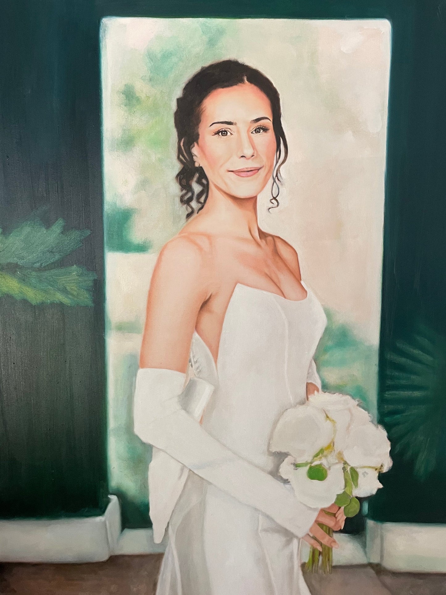 A Custom Bridal Portrait